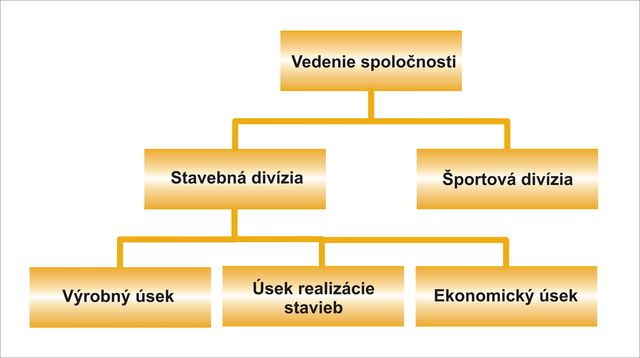 Organizačná štruktúra Organizačná štruktúra